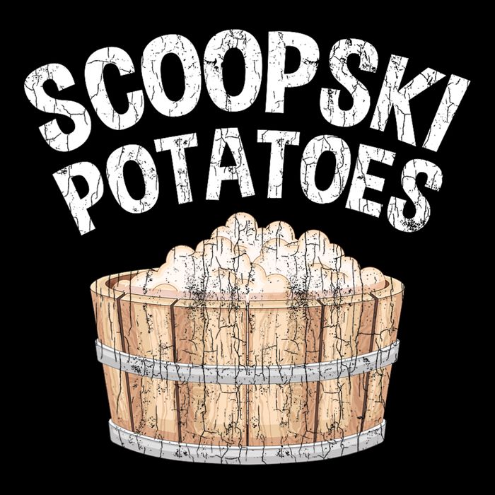 Scoopski Potato Funny Potatoes Vegetables Chips Cooling Performance Crew T-Shirt