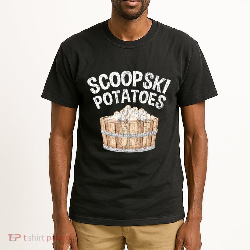 Scoopski Potato Funny Potatoes Vegetables Chips Tall T-Shirt