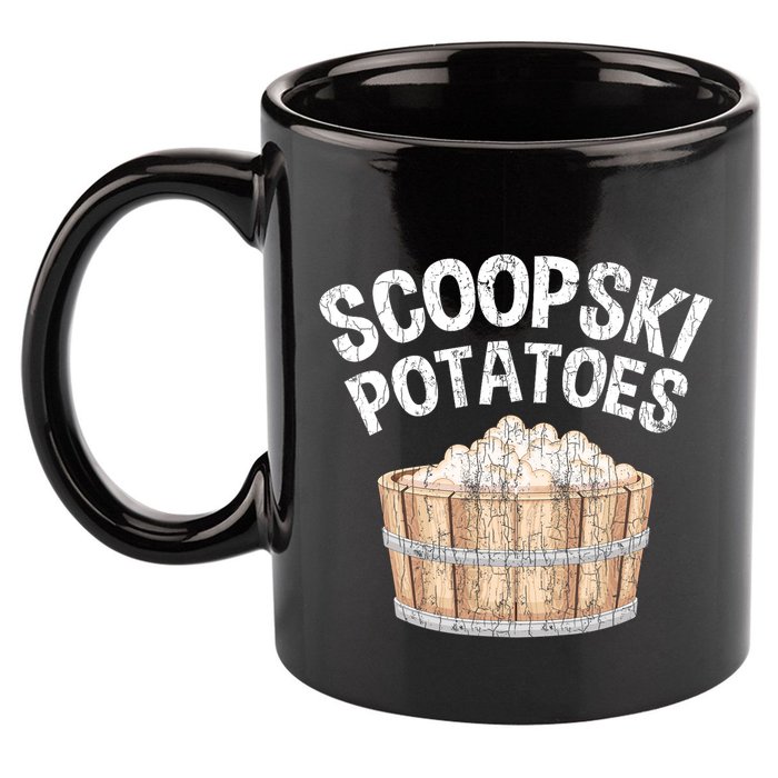 Scoopski Potato Funny Potatoes Vegetables Chips 11oz C Handle Ceramic Mug
