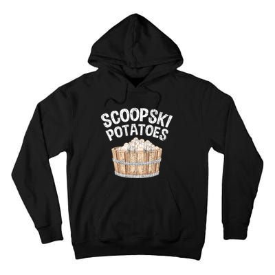 Scoopski Potato Funny Potatoes Vegetables Chips Tall Hoodie