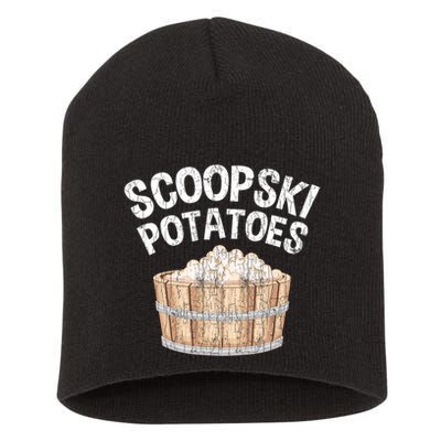 Scoopski Potato Funny Potatoes Vegetables Chips Short Acrylic Beanie