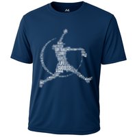 Softball Pitcher Fastpitch T Softball Mom Cooling Performance Crew T-Shirt