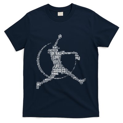 Softball Pitcher Fastpitch T Softball Mom T-Shirt