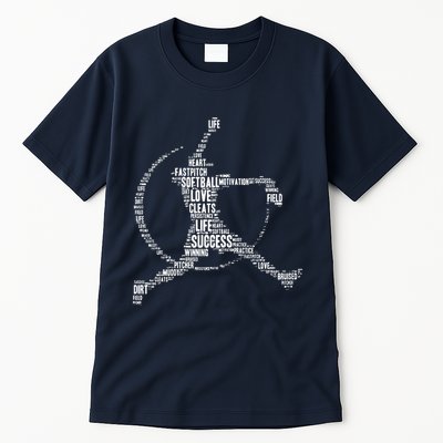 Softball Pitcher Fastpitch T Softball Mom Tall T-Shirt