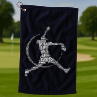 Softball Pitcher Fastpitch T Softball Mom Golf Towel