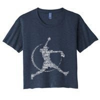 Softball Pitcher Fastpitch T Softball Mom Crop Top