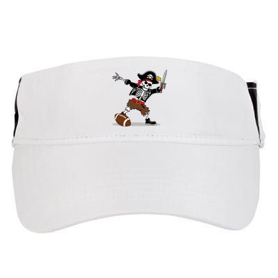 Skeleton Pirate Football Halloween Costume Design Adult Drive Performance Visor