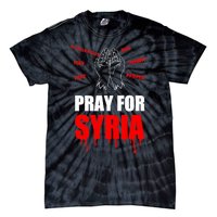 Support Pray For Syria Country Design Tie-Dye T-Shirt