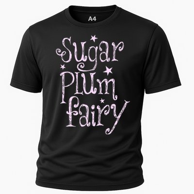 Sugar Plum Fairy Cute Christmas Cooling Performance Crew T-Shirt