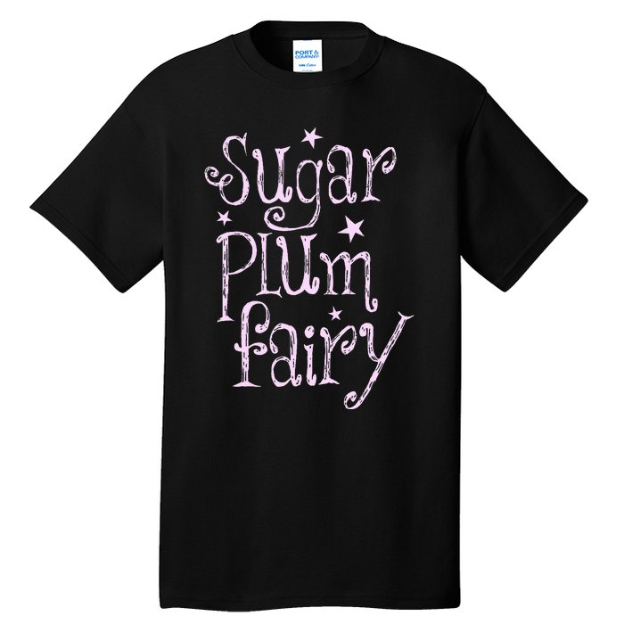 Sugar Plum Fairy Cute Christmas Tall T-Shirt