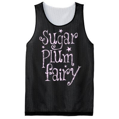 Sugar Plum Fairy Cute Christmas Mesh Reversible Basketball Jersey Tank