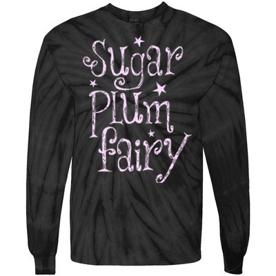 Sugar Plum Fairy Cute Christmas Tie-Dye Long Sleeve Shirt