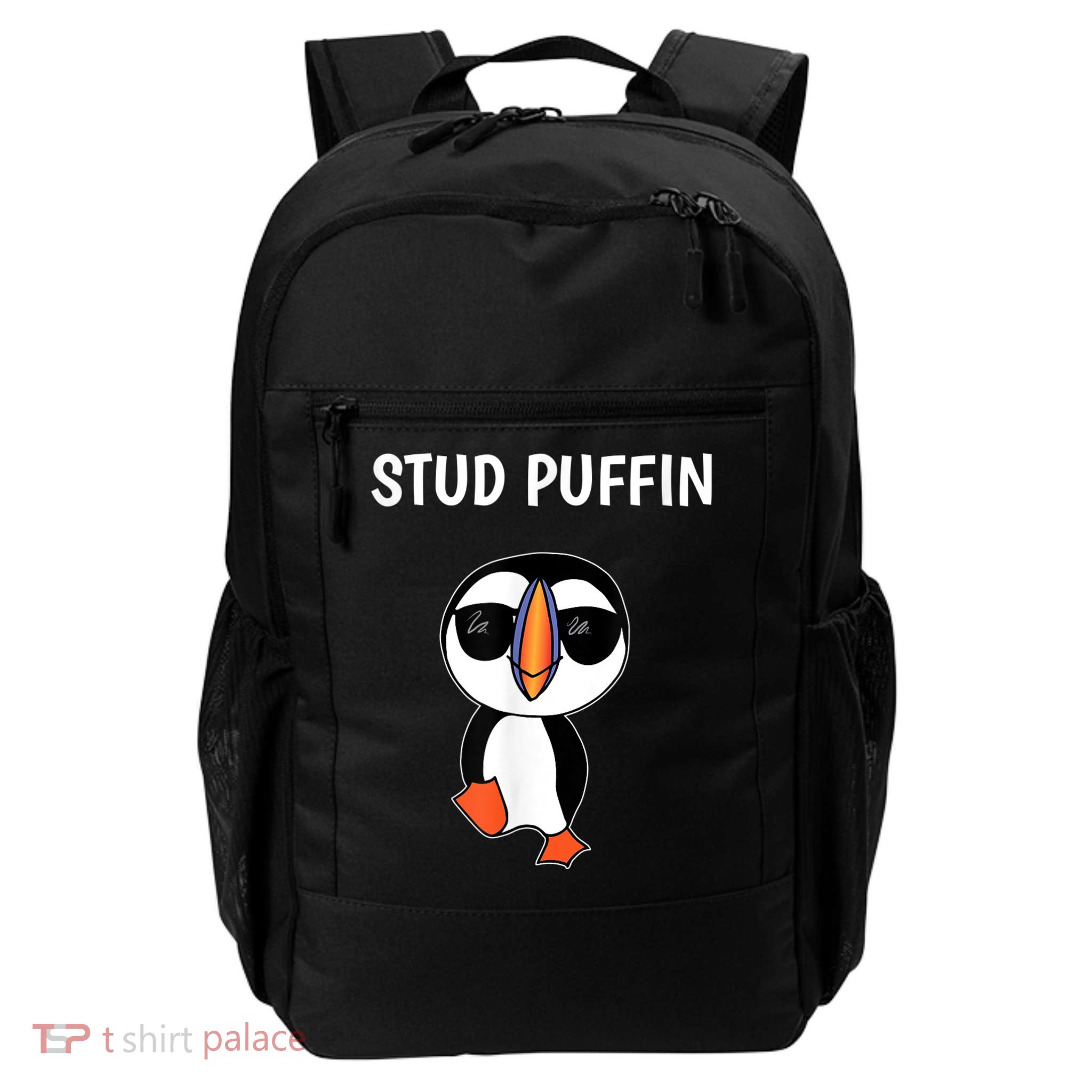 Stud Puffin Funny Bird Backpack