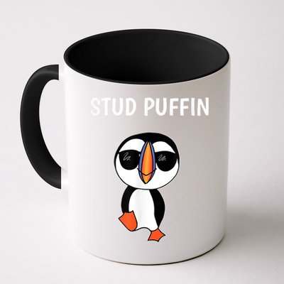 Stud Puffin Funny Bird Mug