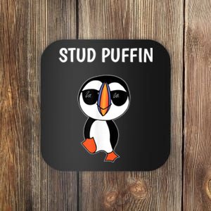 Stud Puffin Funny Bird Coaster