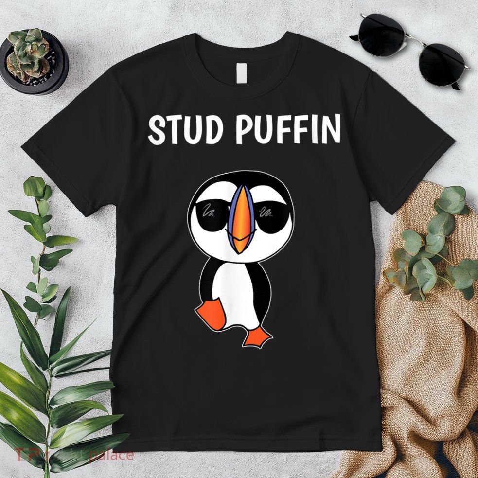 Stud Puffin Funny Bird Premium T-Shirt
