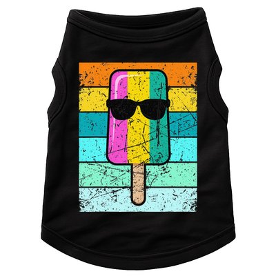 Summer Popsicle Funny Ice Cream Beach Pool Party Doggie Tank