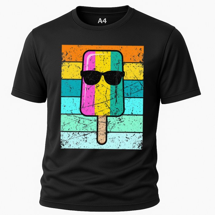 Summer Popsicle Funny Ice Cream Beach Pool Party Performance Shirt