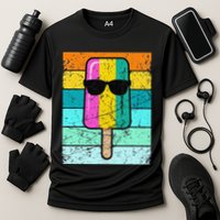 Summer Popsicle Funny Ice Cream Beach Pool Party Performance Shirt