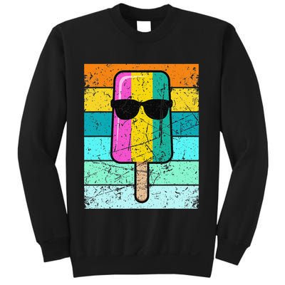 Summer Popsicle Funny Ice Cream Beach Pool Party Sweatshirt