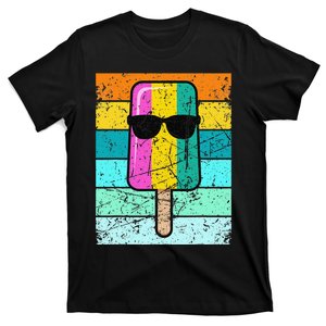 Summer Popsicle Funny Ice Cream Beach Pool Party T-Shirt