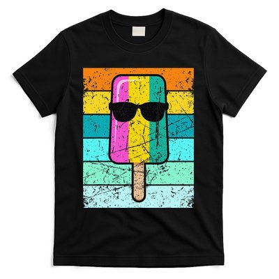 Summer Popsicle Funny Ice Cream Beach Pool Party T-Shirt
