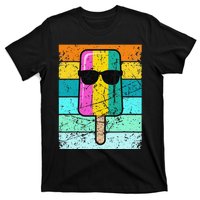 Summer Popsicle Funny Ice Cream Beach Pool Party T-Shirt