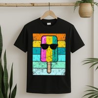 Summer Popsicle Funny Ice Cream Beach Pool Party T-Shirt