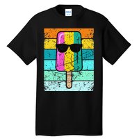 Summer Popsicle Funny Ice Cream Beach Pool Party Tall T-Shirt