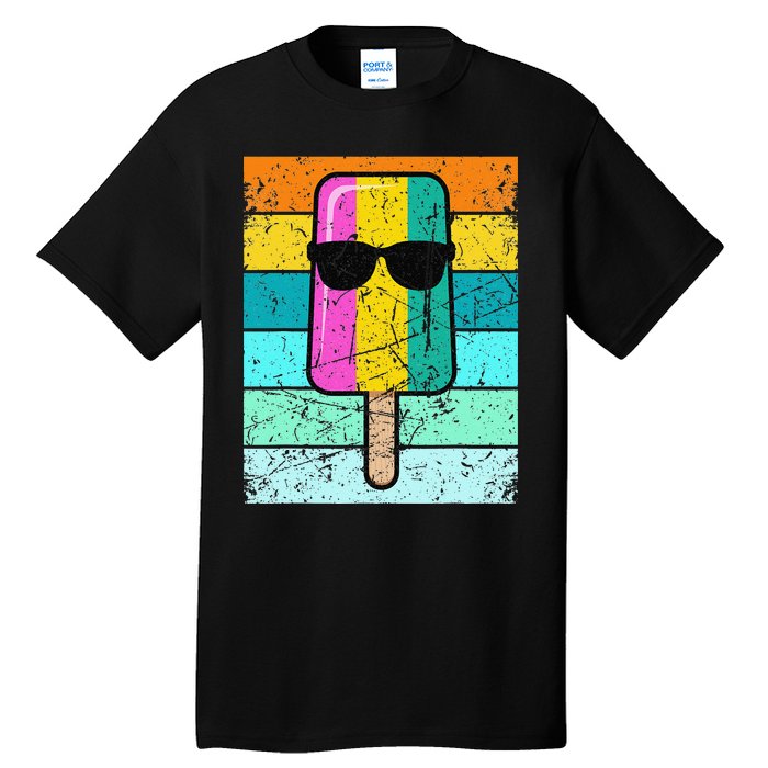 Summer Popsicle Funny Ice Cream Beach Pool Party Tall T-Shirt