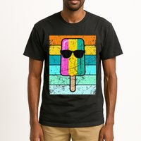 Summer Popsicle Funny Ice Cream Beach Pool Party Tall T-Shirt