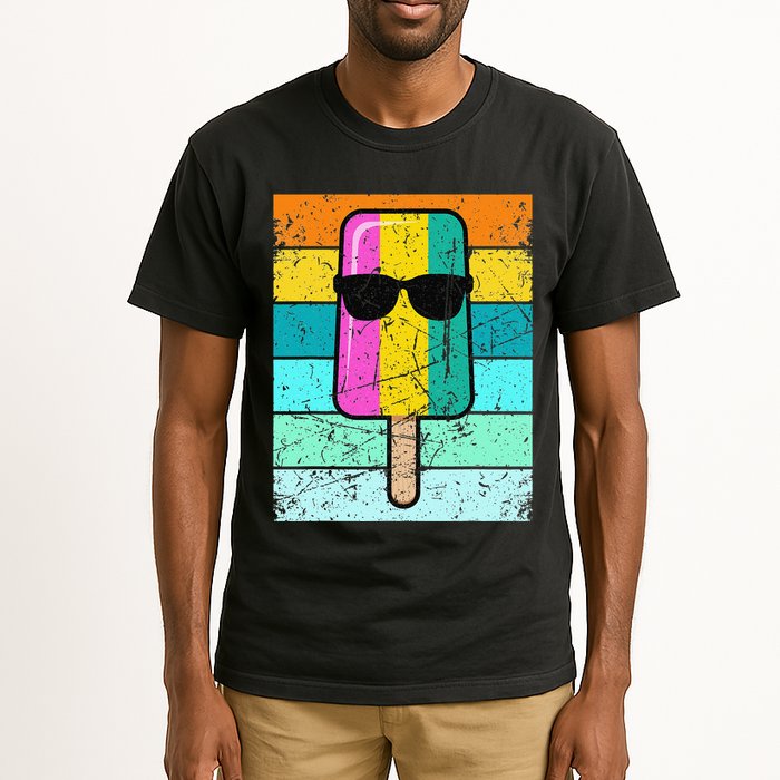 Summer Popsicle Funny Ice Cream Beach Pool Party Tall T-Shirt