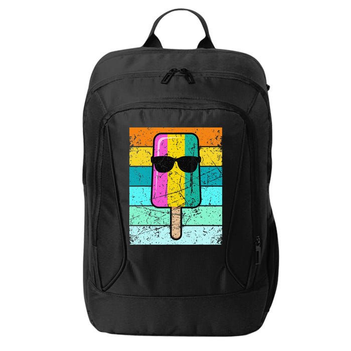 Summer Popsicle Funny Ice Cream Beach Pool Party City Backpack