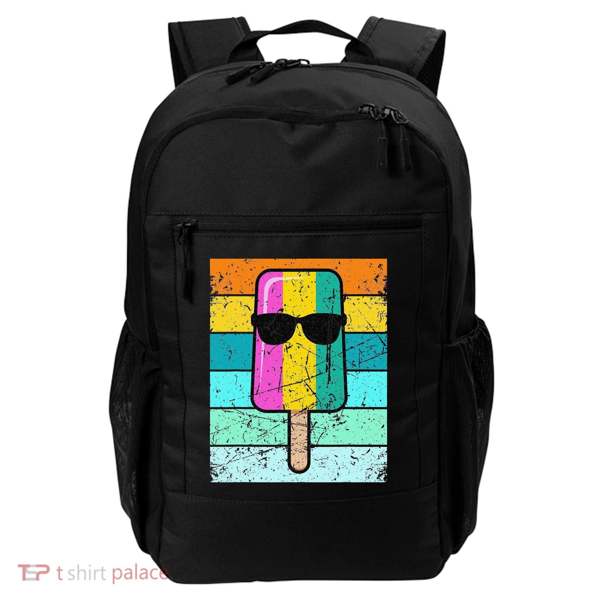 Summer Popsicle Funny Ice Cream Beach Pool Party Backpack