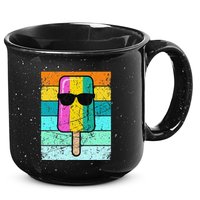 Summer Popsicle Funny Ice Cream Beach Pool Party 15oz Campfire Ceramic Mug