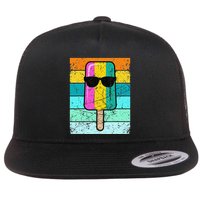 Summer Popsicle Funny Ice Cream Beach Pool Party Flatbill Hat