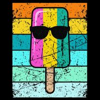 Summer Popsicle Funny Ice Cream Beach Pool Party Flatbill Hat