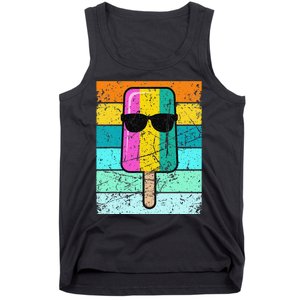 Summer Popsicle Funny Ice Cream Beach Pool Party Tank Top