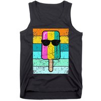 Summer Popsicle Funny Ice Cream Beach Pool Party Tank Top