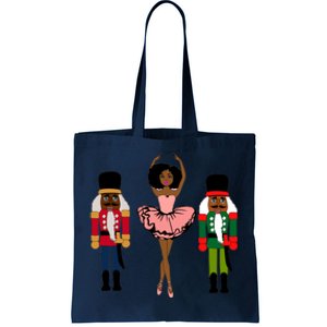 Sugar Plum Fairy Black Nutcracker Christmas African American Tote Bag