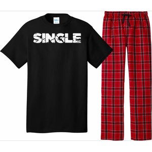 Single Person Funny Relationship Status Dating Gift Clothes Great Gift Pajama Set