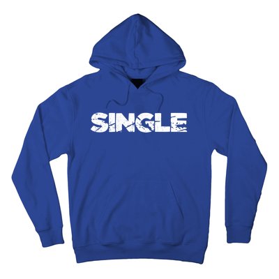 Single Person Funny Relationship Status Dating Gift Clothes Great Gift Hoodie