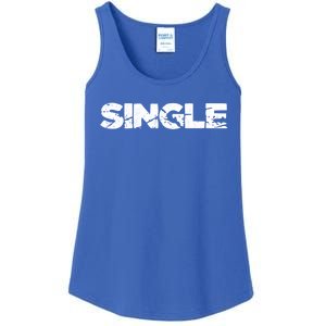 Single Person Funny Relationship Status Dating Gift Clothes Great Gift Ladies Essential Tank