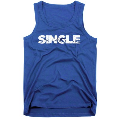 Single Person Funny Relationship Status Dating Gift Clothes Great Gift Tank Top