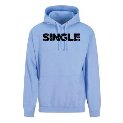 Single Person Funny Relationship Status Dating Gift Clothes Great Gift Unisex Surf Hoodie