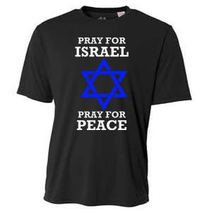 support Pray For Israel Peace Cooling Performance Crew T-Shirt