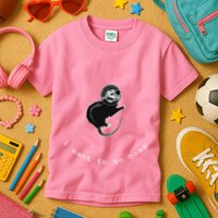 Space Possum Funny Introvert Anxiety Outer Space Kids T-Shirt