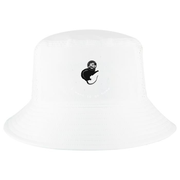 Space Possum Funny Introvert Anxiety Outer Space Cool Comfort Performance Bucket Hat