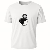 Space Possum Funny Introvert Anxiety Outer Space Performance Shirt