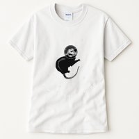 Space Possum Funny Introvert Anxiety Outer Space Tall T-Shirt